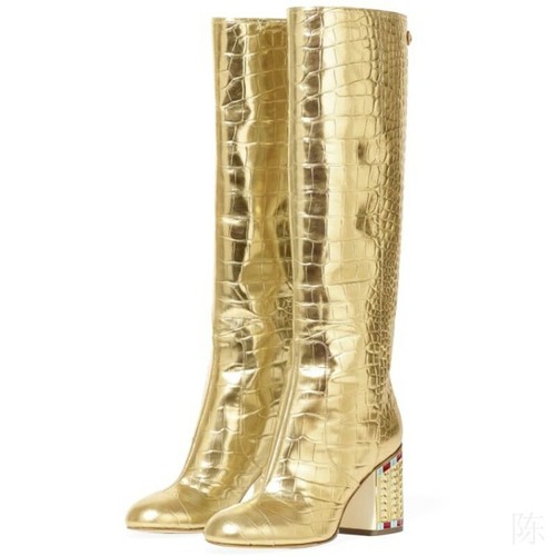 luxury knee high boots